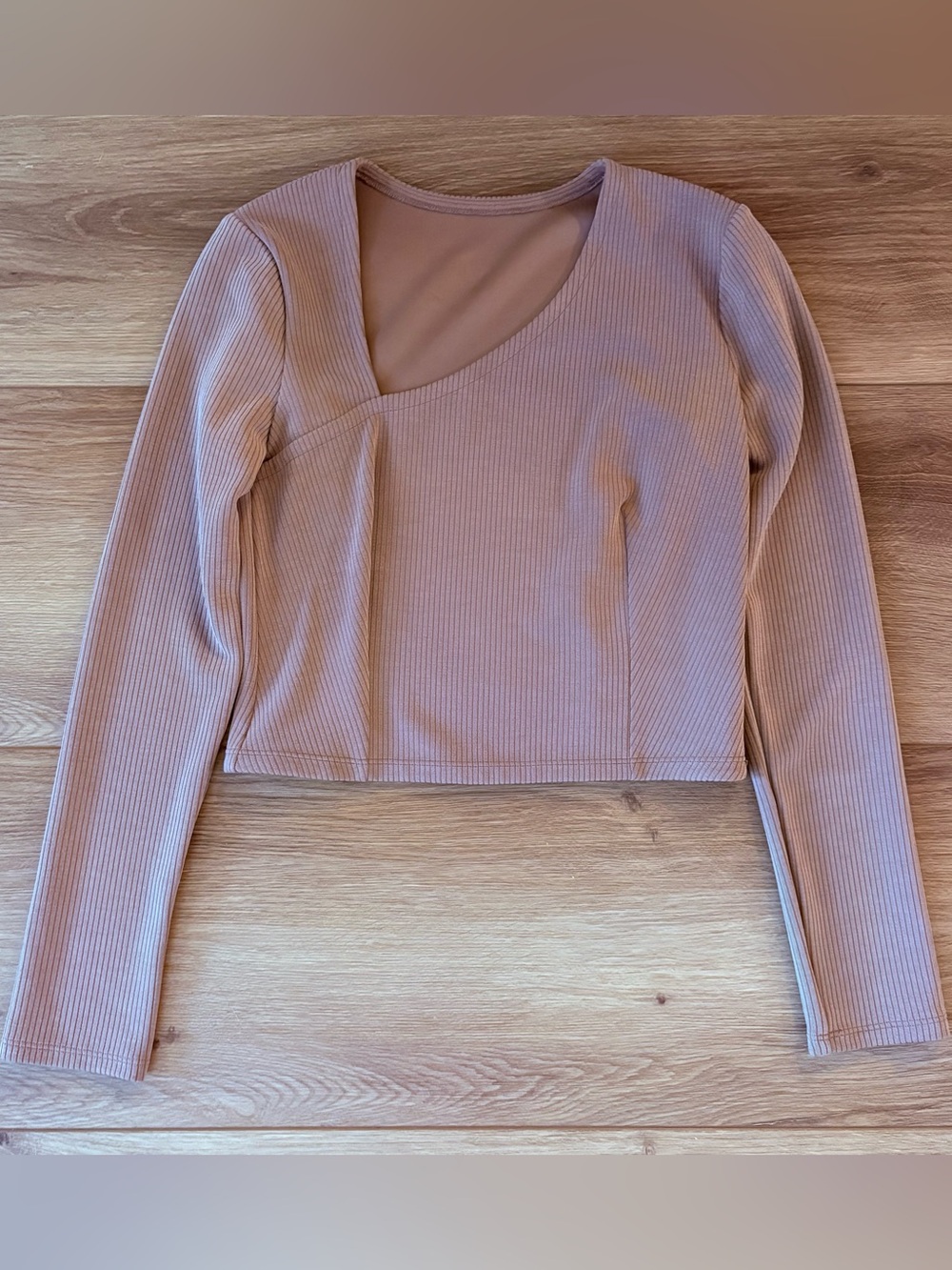 Lululemon Ribbed Softstreme Asymmetrical Top